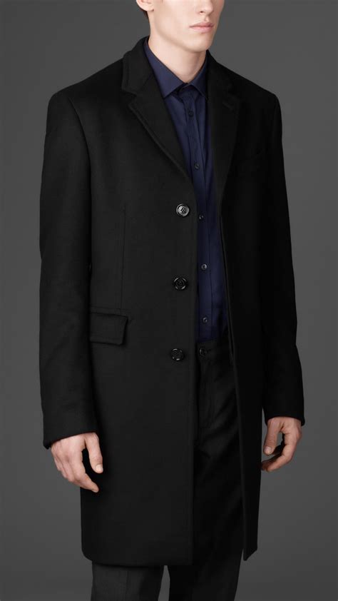 burberry cotton wool jacket mens|Burberry ladies wool black coats.